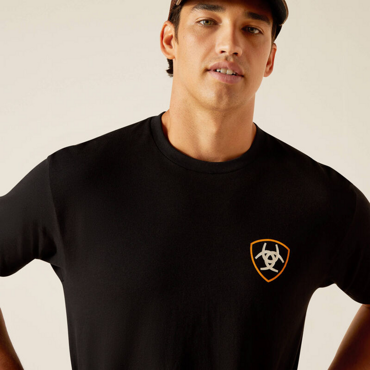 Ariat Men's Diamond Mountain T-Shirt in Black