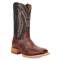 Dan Post Women's Tayla Tooled Leather Boot in Brown