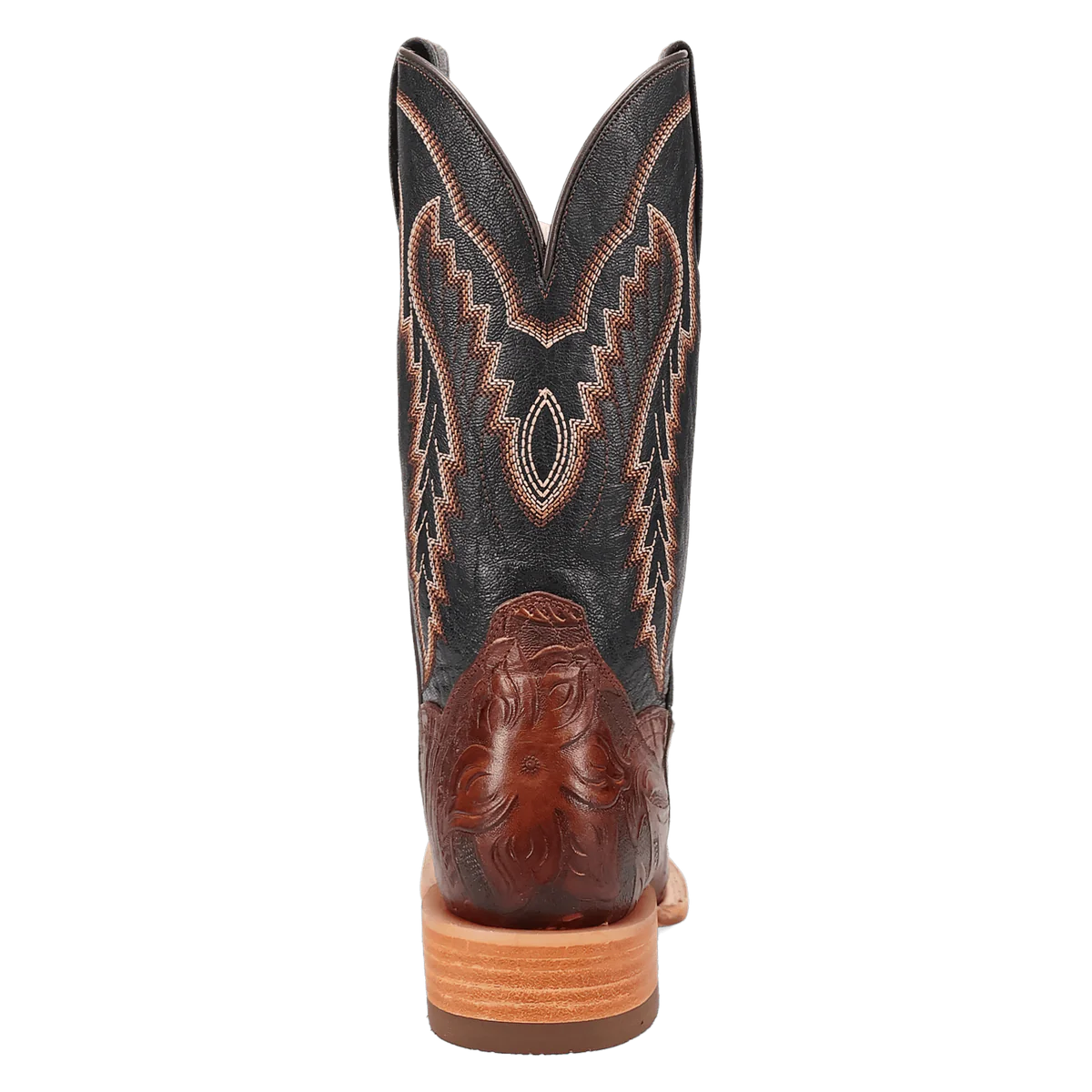 Dan Post Women's Tayla Tooled Leather Boot in Brown