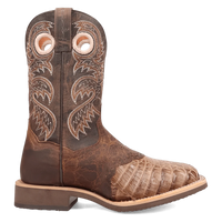 Dan Post Men's Egan Caiman Western Boot in Bay Apache