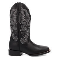 Dan Post Women's Lizzie Square Toe Boot in Black