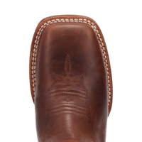 Dan Post Women's Lizzie Square Toe Boot in Brandy Brown