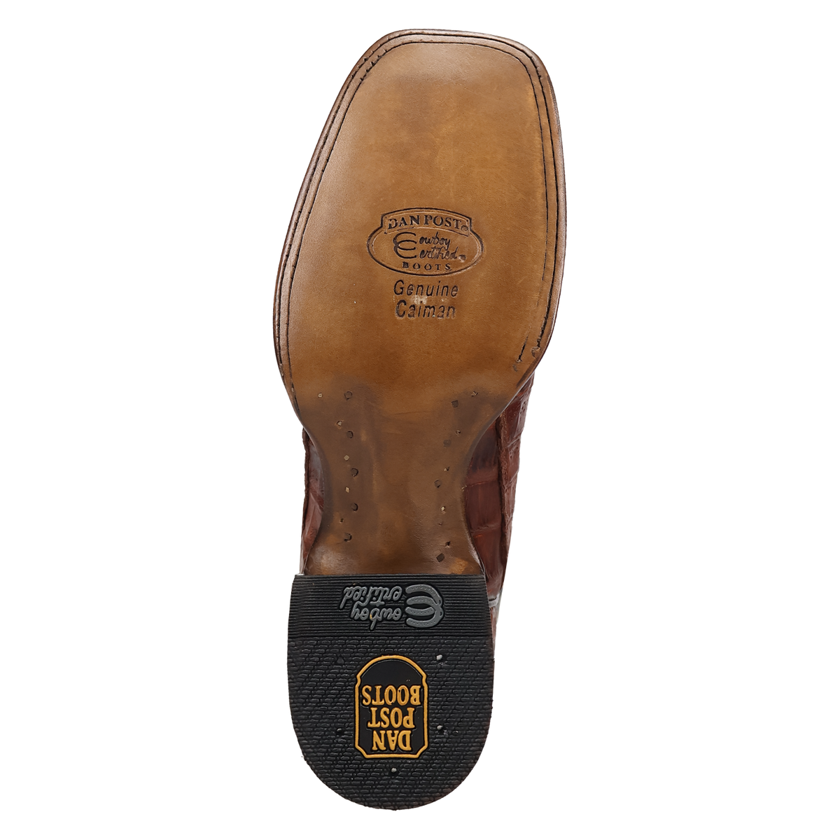 Dan Post Men's Marsh Caiman Boot in Cognac