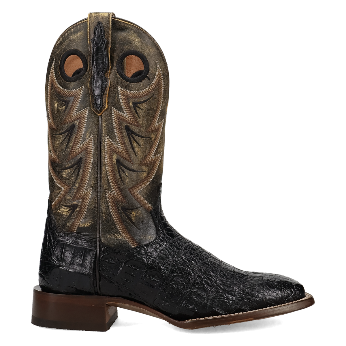 Dan Post Men's Marsh Caiman Boot in Black