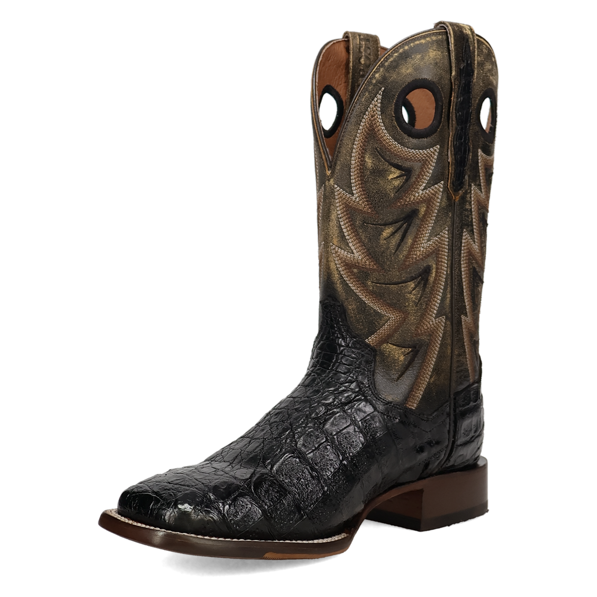 Dan Post Men's Marsh Caiman Boot in Black
