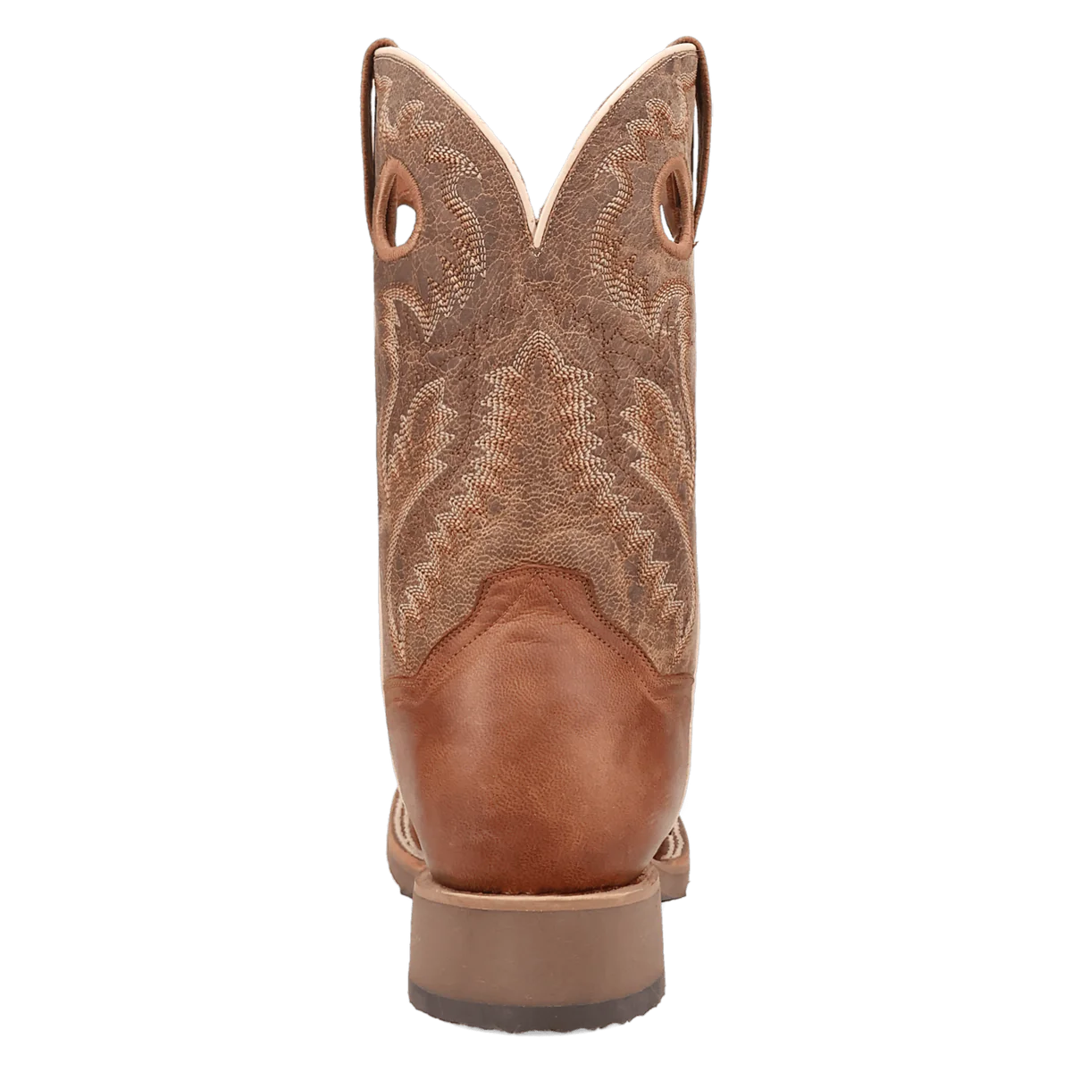 Dan Post Men's Martel Full Quill Ostrich Western Boot in Brown