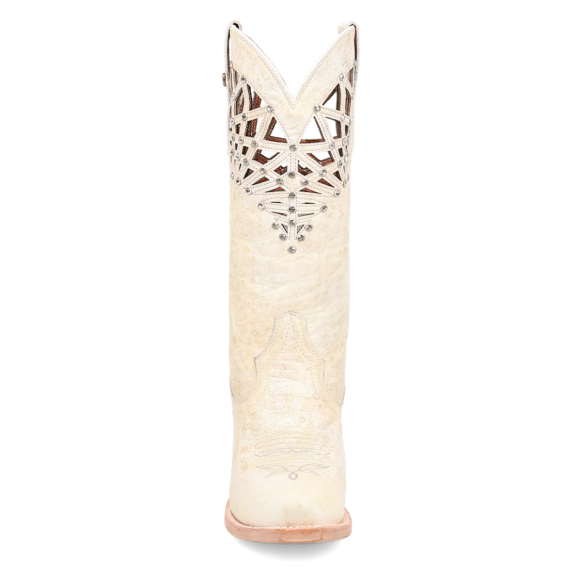 Dan Post Women's Miley Leather Boot in Bone