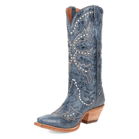 Dan Post Women's Mesa Leather Boot in Blue