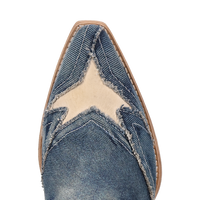 Dan Post Women's Stardust Denim Bootie in Blue