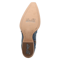 Dan Post Women's Stardust Denim Bootie in Blue