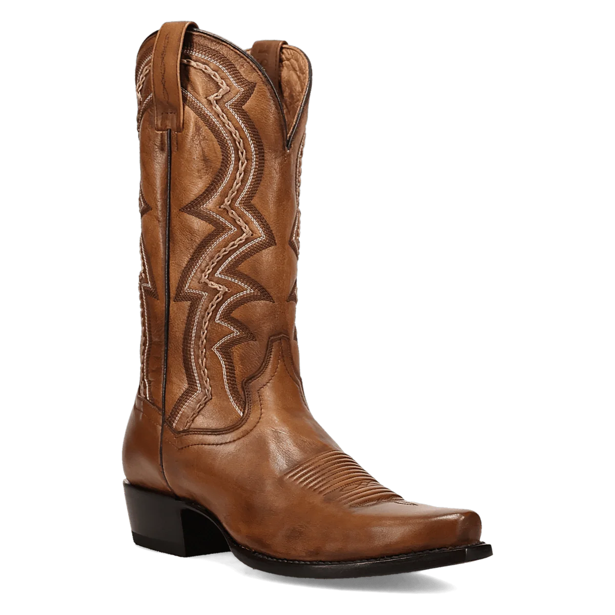 Dan Post Men's Gallup Snip Toe Boot in Bay Apache