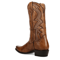 Dan Post Men's Gallup Snip Toe Boot in Bay Apache