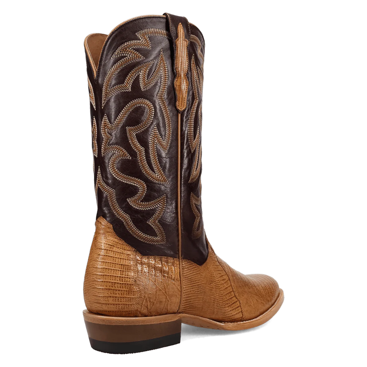 Dan Post Men's Spurline Teju Lizard Boot in Honey