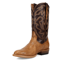 Dan Post Men's Spurline Teju Lizard Boot in Honey