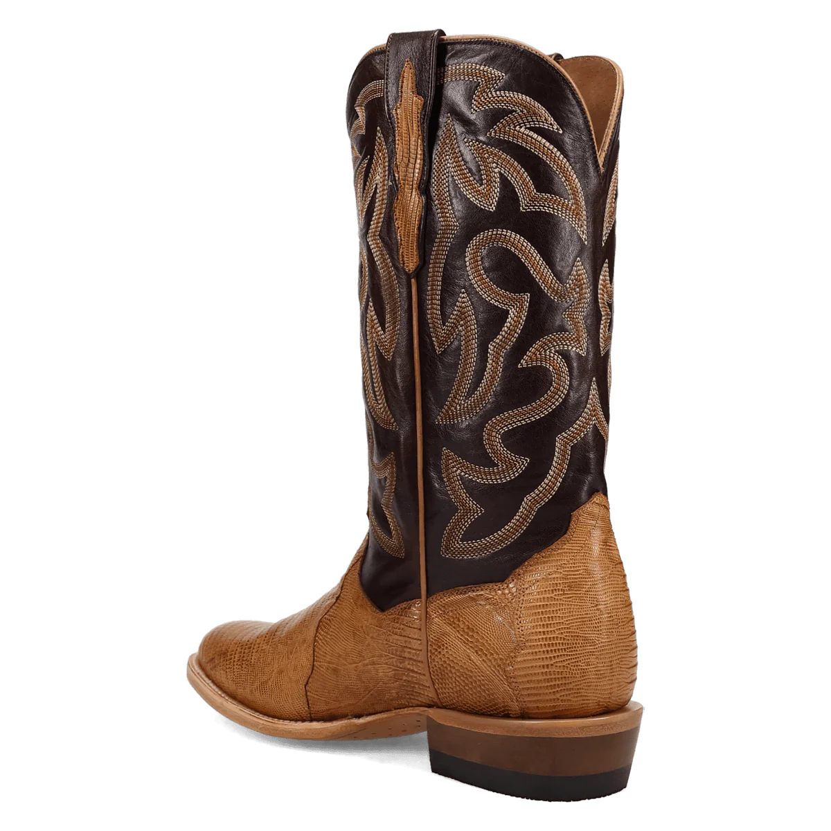 Dan Post Men's Spurline Teju Lizard Boot in Honey