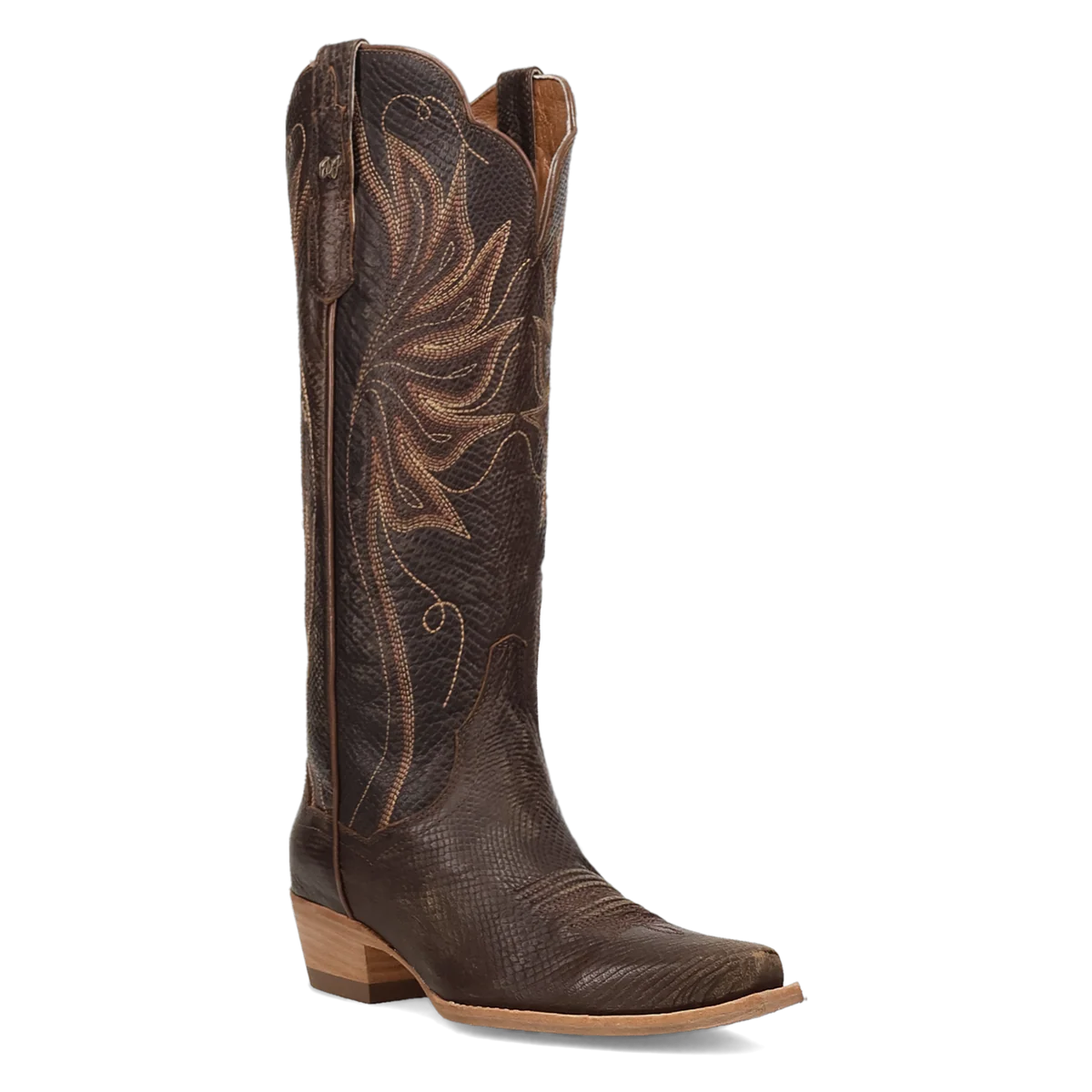 Dan Post Women's Grace Snip Toe Boot in Brown