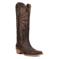 Dan Post Women's Grace Snip Toe Boot in Brown