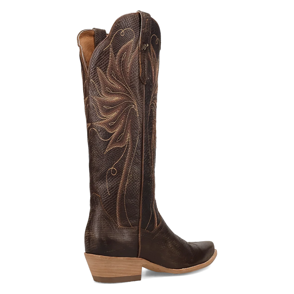 Dan Post Women's Grace Snip Toe Boot in Brown