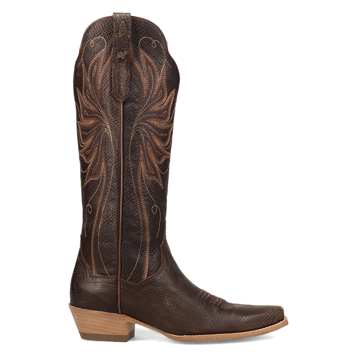 Dan Post Women's Grace Snip Toe Boot in Brown