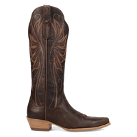 Dan Post Women's Grace Snip Toe Boot in Brown