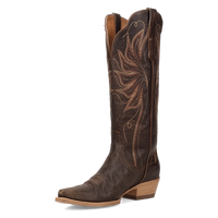 Dan Post Women's Grace Snip Toe Boot in Brown