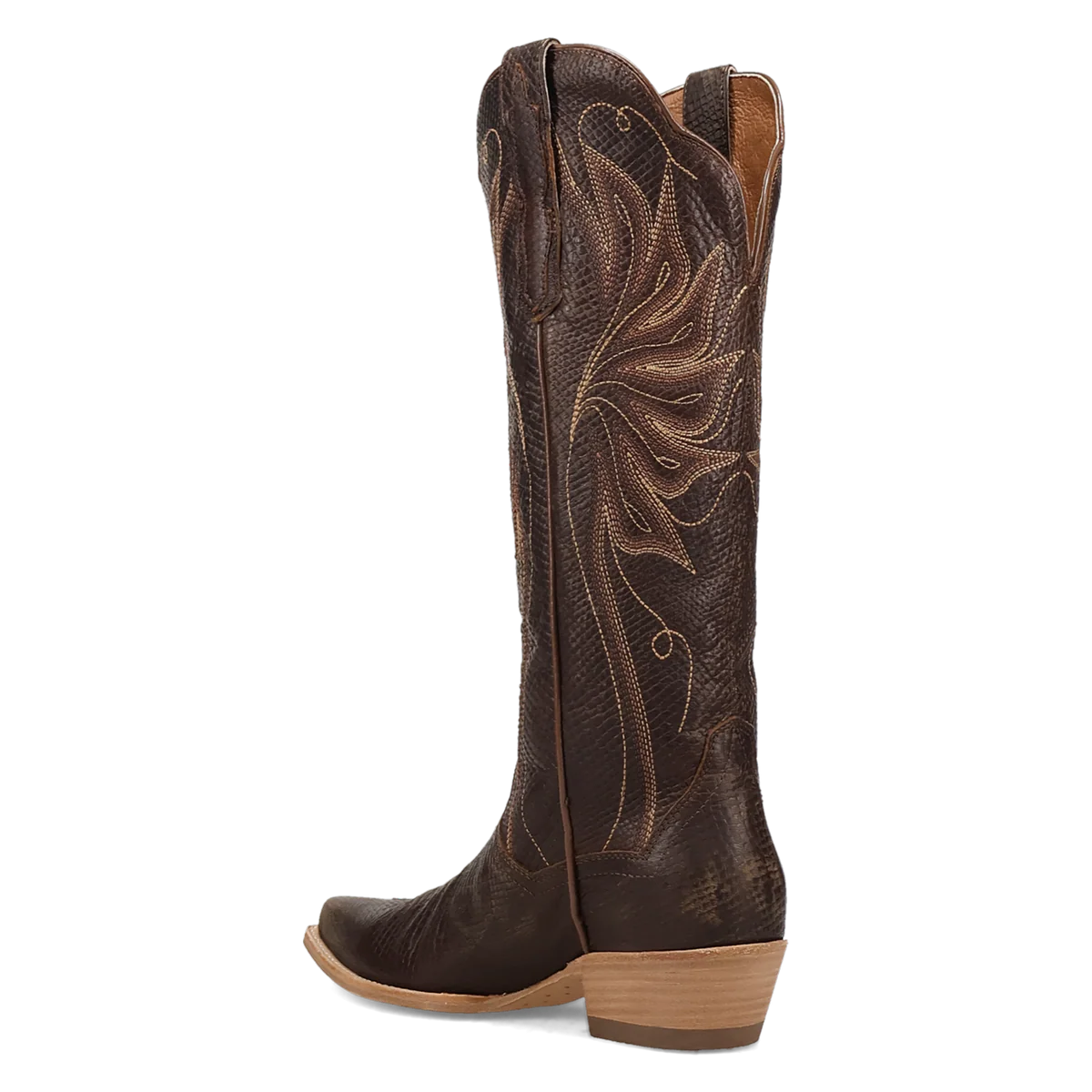 Dan Post Women's Grace Snip Toe Boot in Brown