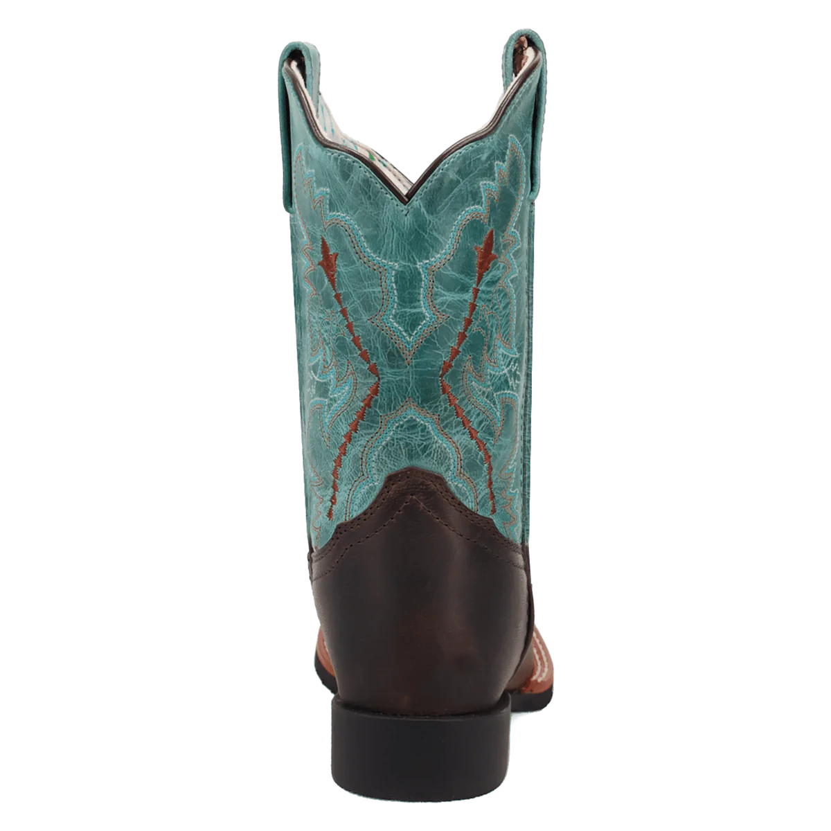 Dan Post Girl's Salina Western Boot in Chocolate Brown
