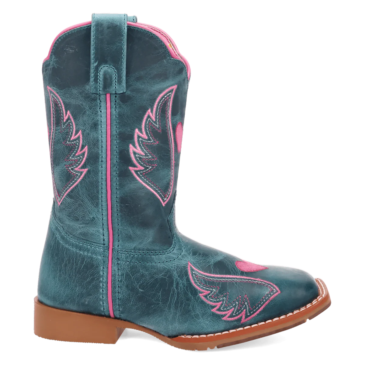Dan Post Girl's Sweet Caroline Western Boot in Turquoise