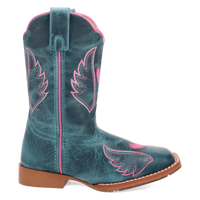 Dan Post Girl's Sweet Caroline Western Boot in Turquoise
