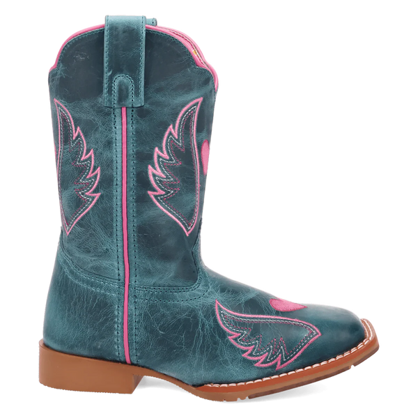 Dan Post Girl's Sweet Caroline Western Boot in Turquoise