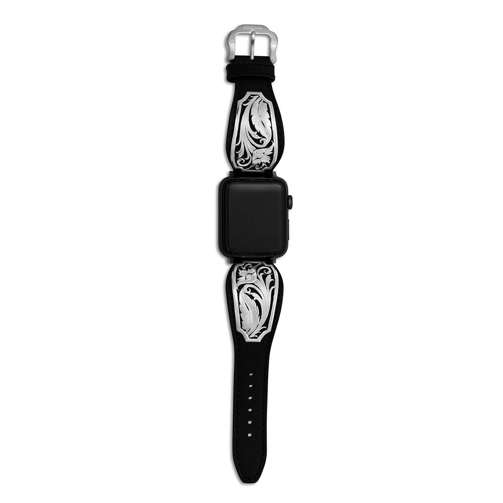 Montana Silversmith Montana Sheridan IWatch Band in Black
