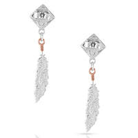 Montana Silversmiths American Legends Feather Earrings