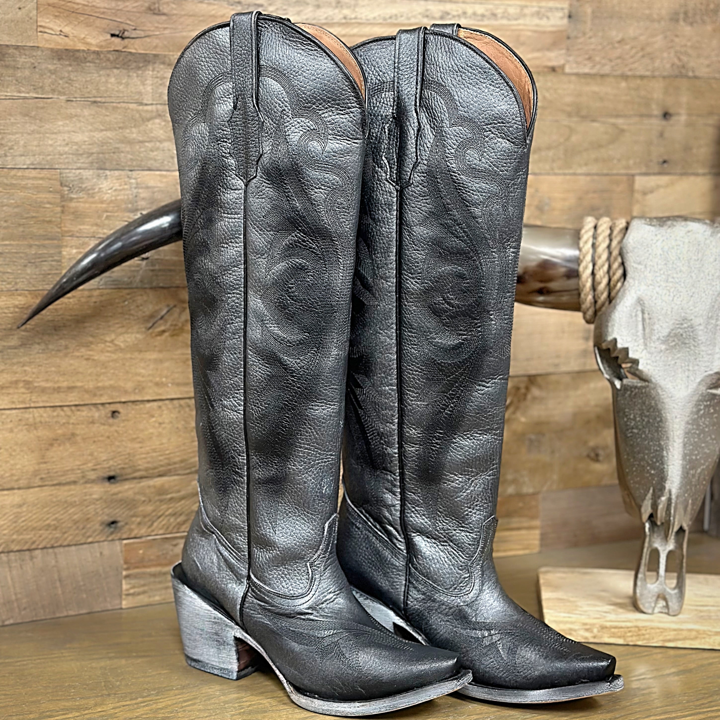 Tanner Mark Women's Twilight Knee High Western Boot in