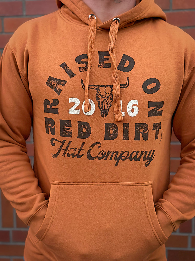 Red Dirt Hat Co. Men's Raised On Red Dirt Hoodie