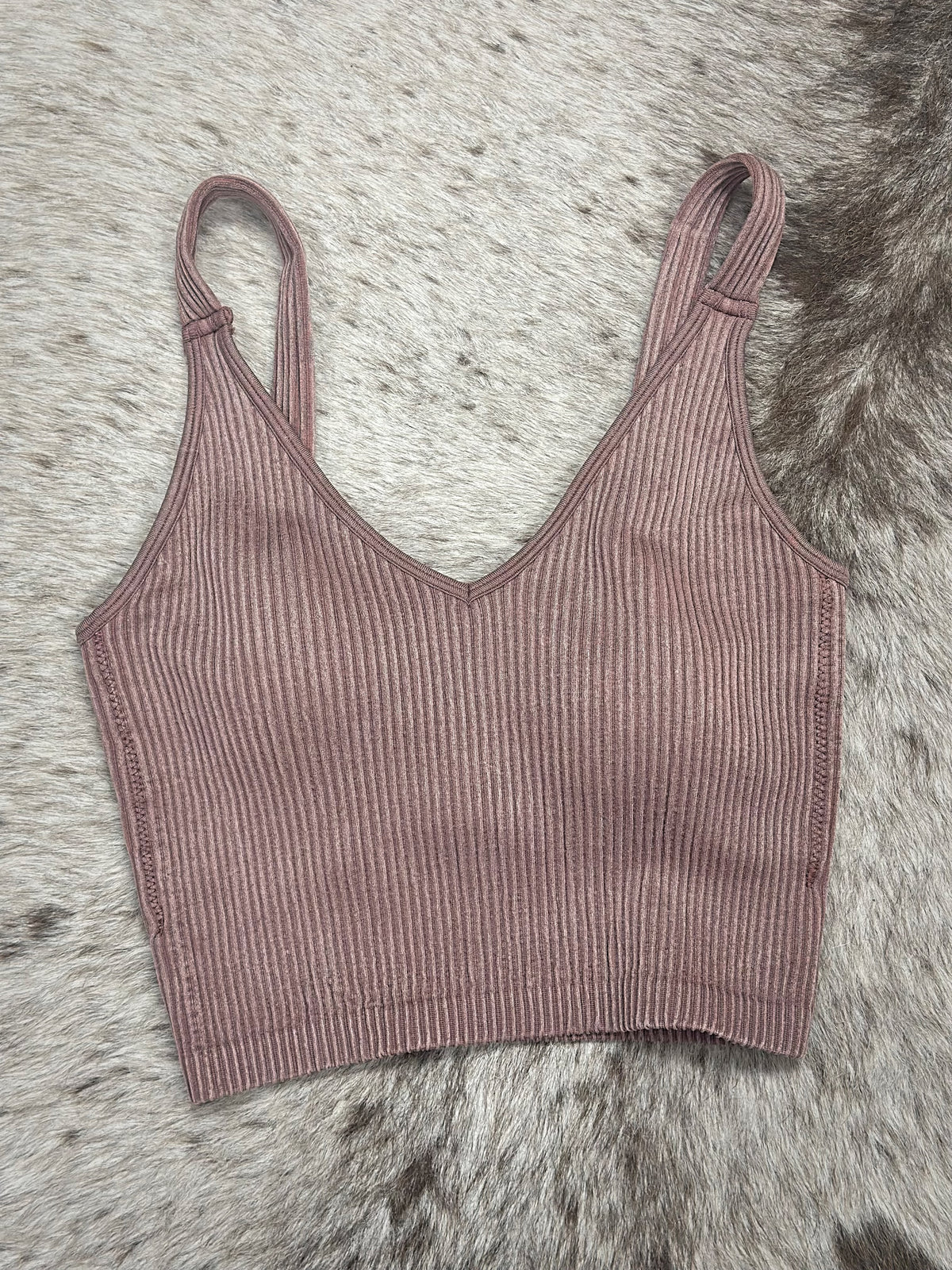 Seamless Ribbed Bralette (8 Colors Available)