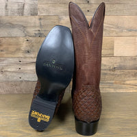 Dan Post Men's Brown Weaver Leather Boot