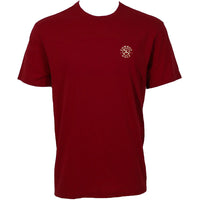 Hooey Men's "Buckin' Round" Cowboy Golf Graphic Tee in Red