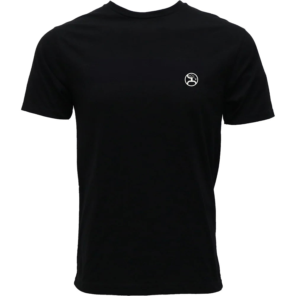Hooey Men's Cowboy Swing Graphic Tee in Black