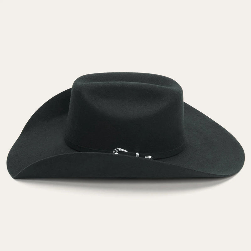 Stetson Youth Giddy Up Wool Felt Cowboy Hat in Black