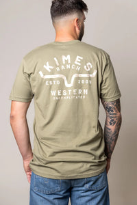 Kimes Ranch Grandview T-Shirt in Light Olive
