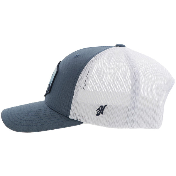 Hooey "Ranchero" Trucker Hat in Blue & White