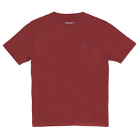 Hooey Men's San Jose Bamboo Pocket Tee in Red