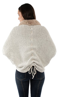 Scully Honey Creek Women's Open Front Cardigan in Ivory