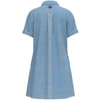 Hooey Women's Denali Denim Chambray Dress in Denim Blue