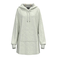 Hooey Women's Corpus Hoodie Dress in Heather Grey