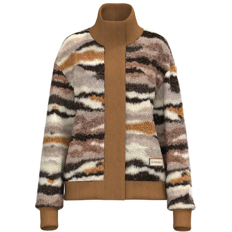 Hooey Women's Aspen Sherpa Jacket in Tan