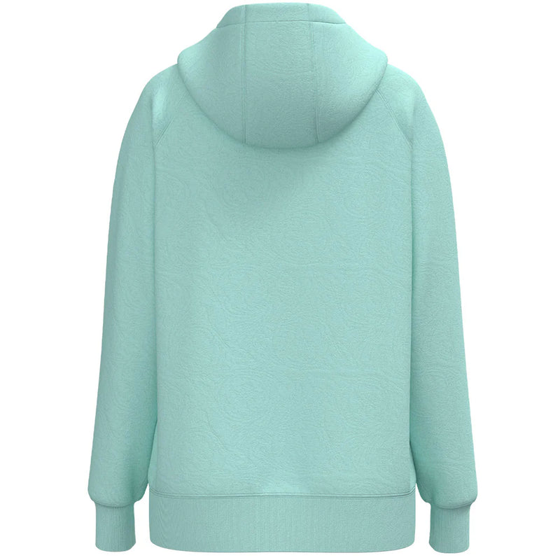Hooey Women's "Concho" Hoodie in Aqua