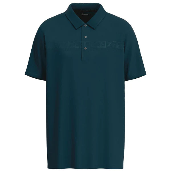 Hooey Men's "The Weekender" Short Sleeve Golf Logo Polo in Teal