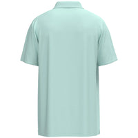 Hooey Men's "The Drive" Short Sleeve Polo in Aqua