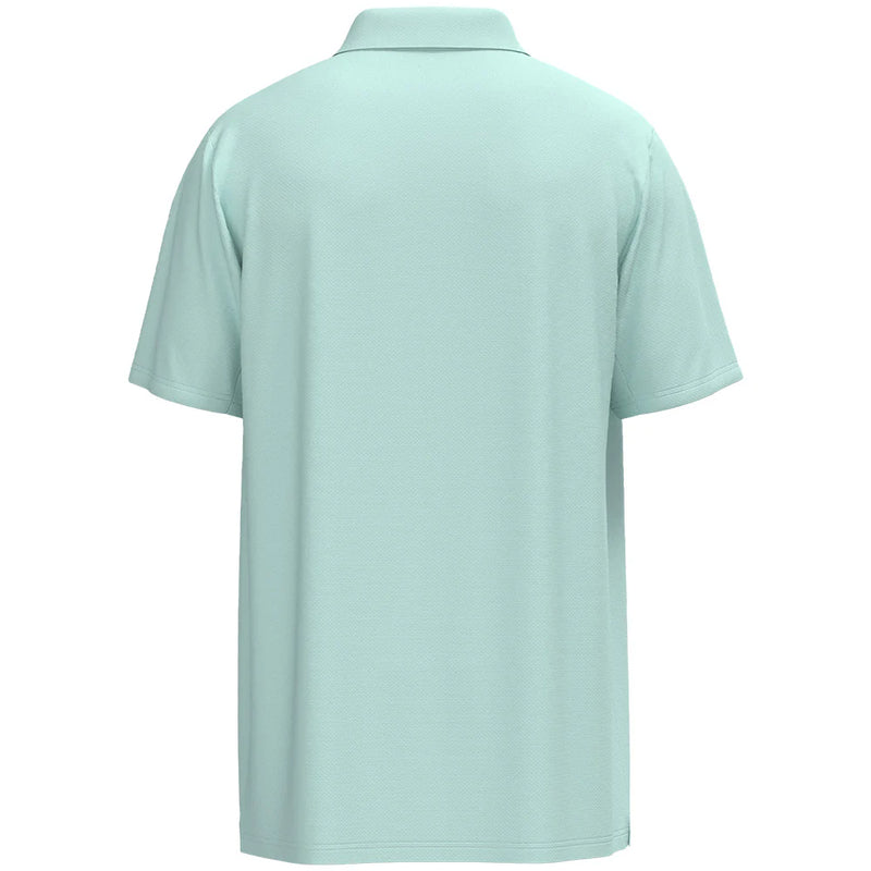 Hooey Men's "The Drive" Short Sleeve Polo in Aqua